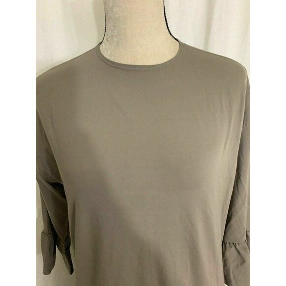 Go Couture Crew Neck Long sleeve midi dress - Picture 2 of 6